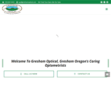 Tablet Screenshot of greshamoptical.com